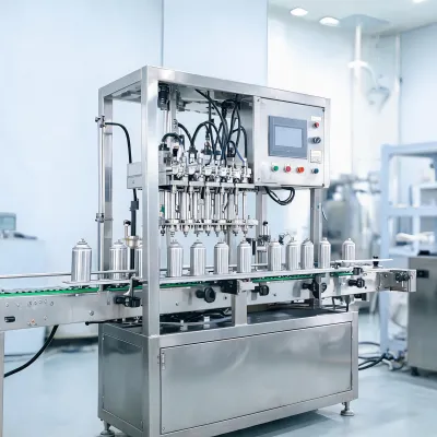 automatic aerosol filling machine